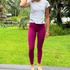 lululemon athletica Magenta Leggings